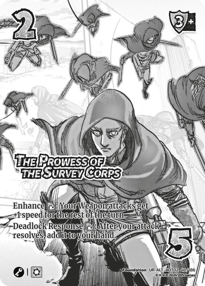 The Prowess of the Survey Corps (Alternate Art) [Attack on Titan - Origins of Power]