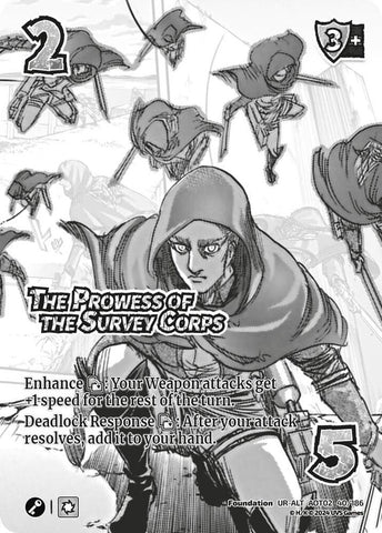 The Prowess of the Survey Corps (Alternate Art) [Attack on Titan - Origins of Power]