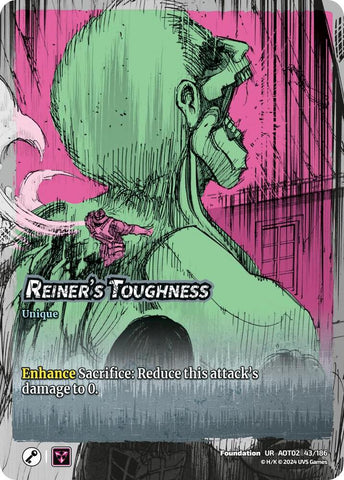 Armored Titan Rush // Reiner's Toughness [Attack on Titan - Origins of Power]