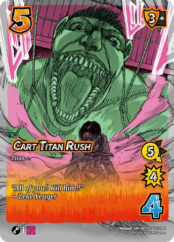 Cart Titan Rush [Attack on Titan - Origins of Power]
