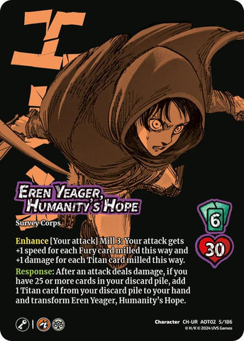 Eren Yeager, Humanity's Hope // Eren, Attack Titan Advancing [Attack On Titan - Origins of Power]