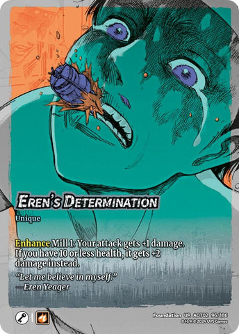 Attack Titan's Haymaker // Eren's Determination [Attack on Titan - Origins of Power]