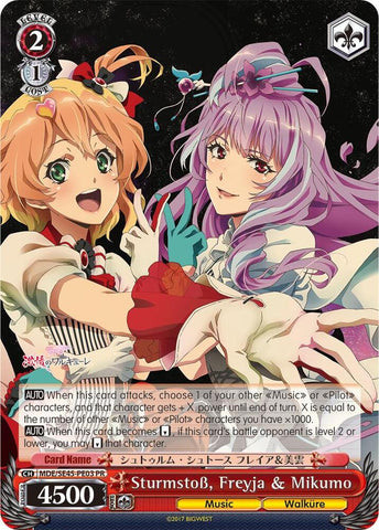 Sturmstoss, Freyja & Mikumo (PR) - MACROSS Delta Premium Booster (MDE/SE45)