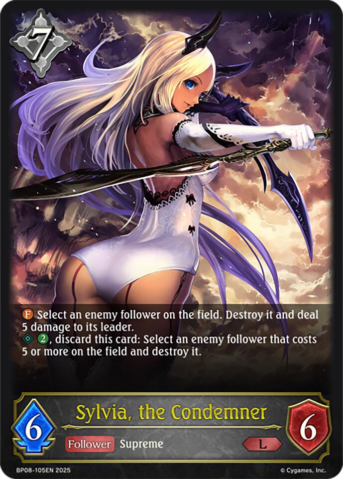 Sylvia, the Condemner (BP08-105EN) [Alterchaotica]