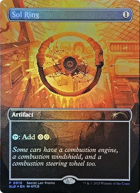 MtG: Secret Lair Promo - Sol Ring (Rainbow Foil Edition)