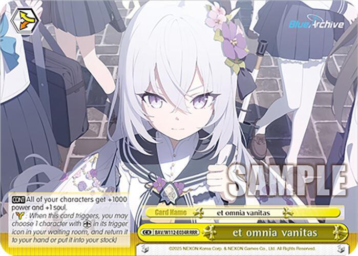 et omnia vanitas (RRR) - Blue Archive (BAV)