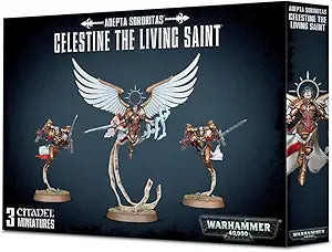 Warhammer 40k Miniatures: Adepta Sororitas - Celestine the Living Saint