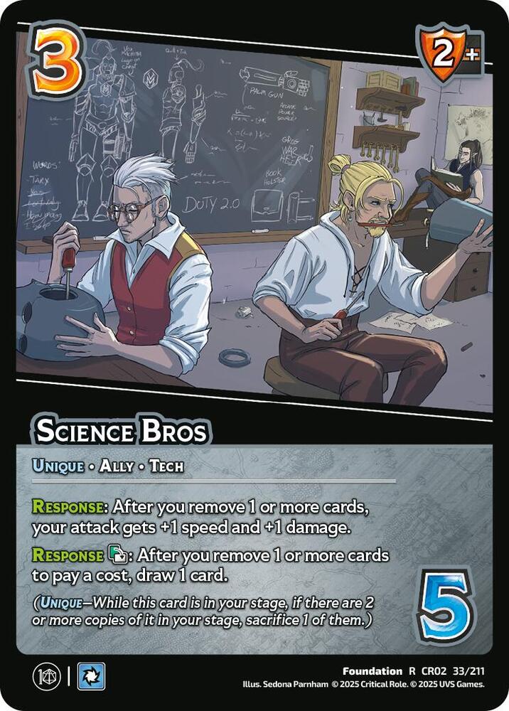 Science Bros (Critical Role: Heroes of Exandria)