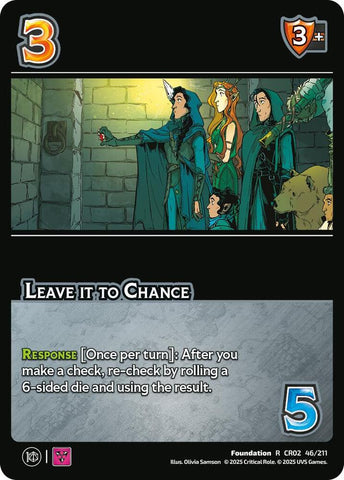 Leave it to Chance (Critical Role: Heroes of Exandria)