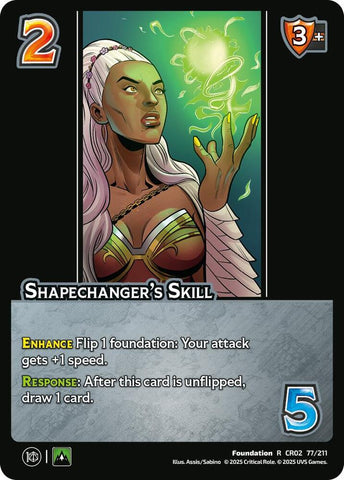 Shapechanger's Skill (Critical Role: Heroes of Exandria)