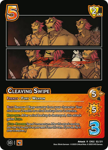 Cleaving Swipe (Critical Role: Heroes of Exandria)