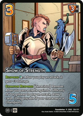 Show of Strength (Critical Role: Heroes of Exandria)