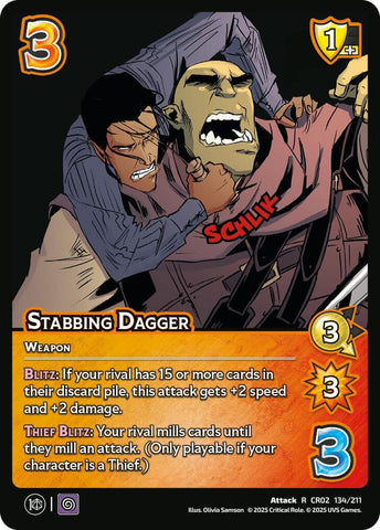 Stabbing Dagger (Critical Role: Heroes of Exandria)