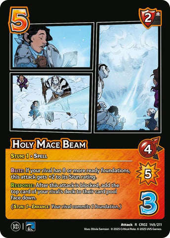 Holy Mace Beam (Critical Role: Heroes of Exandria)