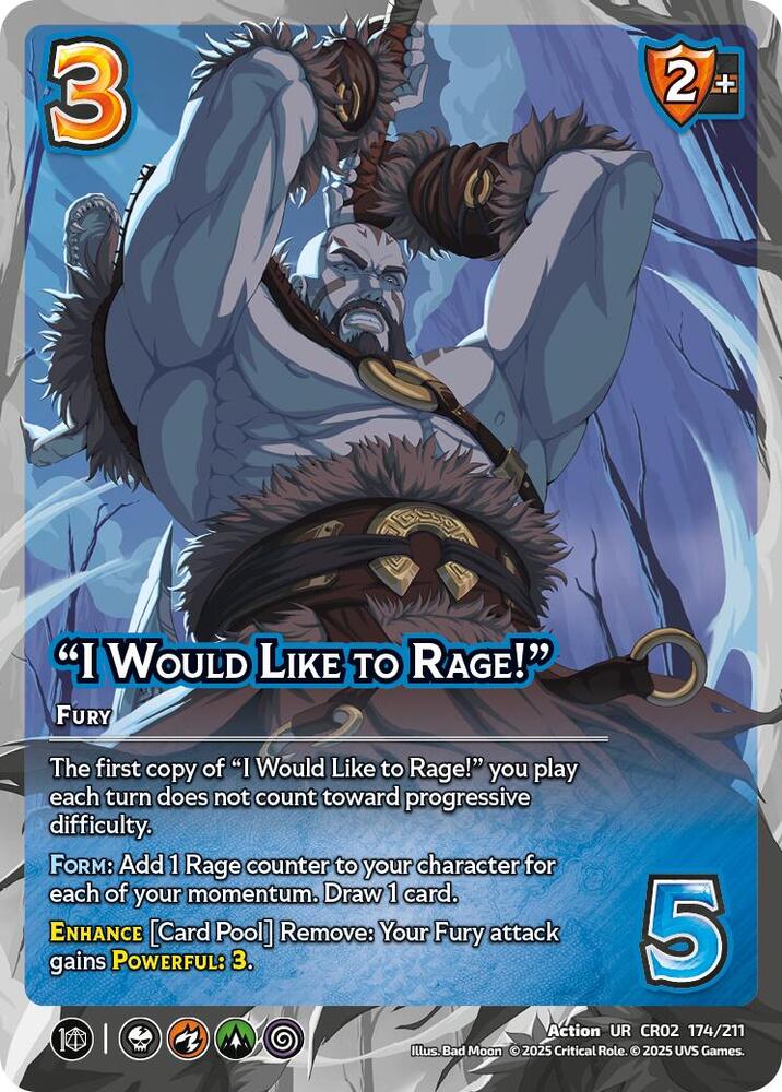 "I Would Like to Rage!" (Critical Role: Heroes of Exandria)