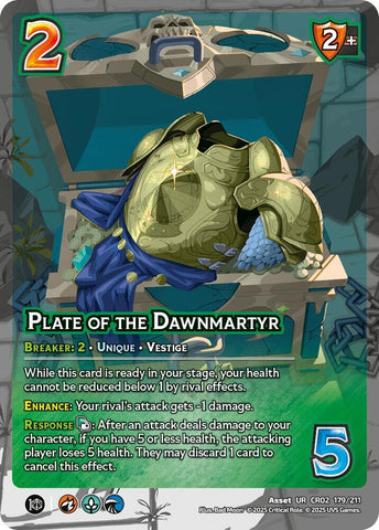 Plate of the Dawnmartyr (Critical Role: Heroes of Exandria)