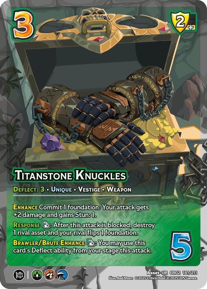 Titanstone Knuckles (Critical Role: Heroes of Exandria)