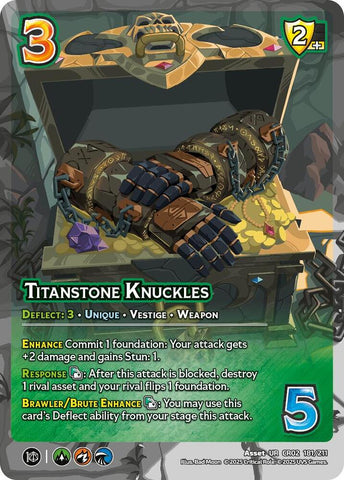Titanstone Knuckles (Critical Role: Heroes of Exandria)