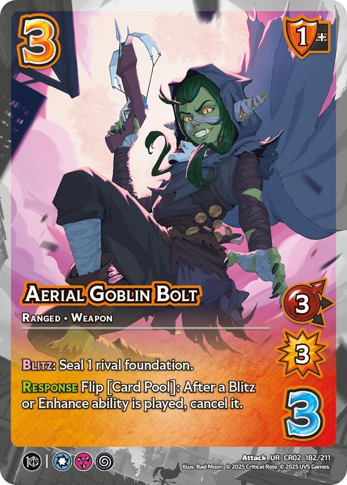 Aerial Goblin Bolt (Critical Role: Heroes of Exandria)