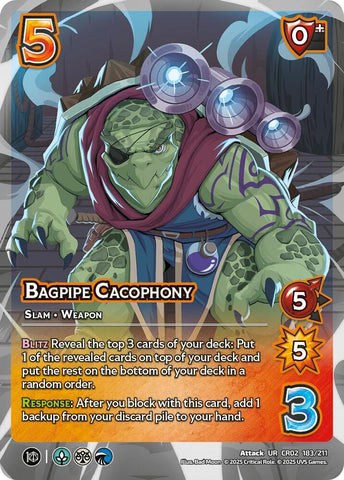 Bagpipe Cacophony (Critical Role: Heroes of Exandria)
