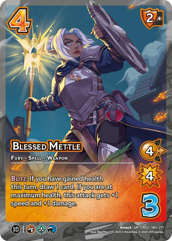 Blessed Mettle (Critical Role: Heroes of Exandria)