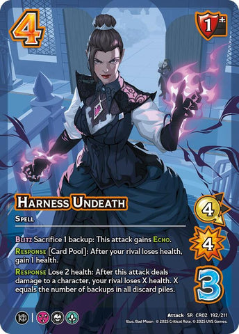 Harness Undeath (Critical Role: Heroes of Exandria)