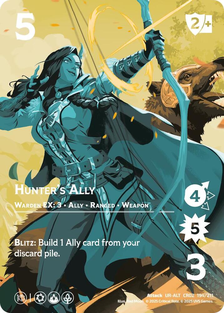 Hunter's Ally (Alternate Art) (Critical Role: Heroes of Exandria)