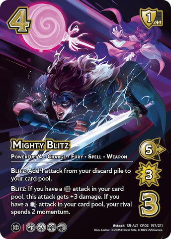 Mighty Blitz (Alternate Art) (Critical Role: Heroes of Exandria)