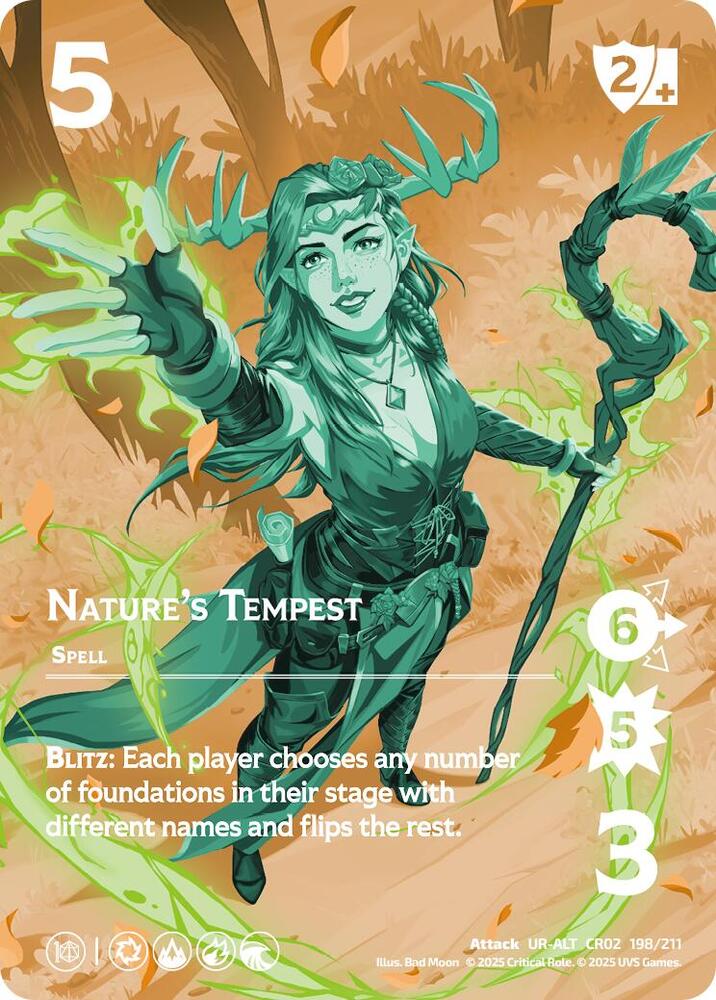 Nature's Tempest (Alternate Art) (Critical Role: Heroes of Exandria)