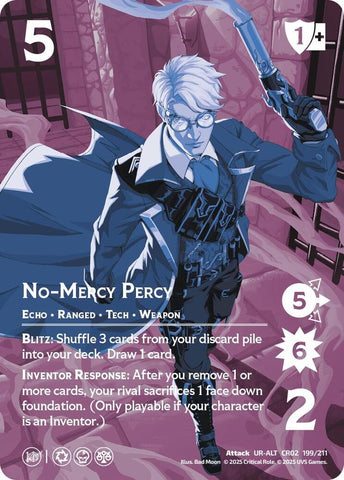 No-Mercy Percy (Alternate Art) (Critical Role: Heroes of Exandria)