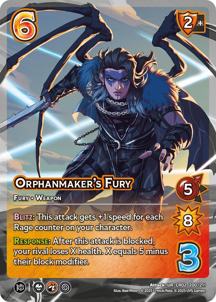 Orphanmaker's Fury (Critical Role: Heroes of Exandria)