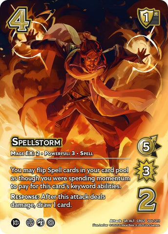 Spellstorm (Alternate Art) (Critical Role: Heroes of Exandria)