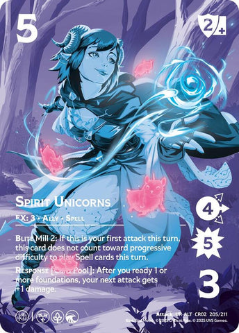 Spirit Unicorns (Alternate Art) (Critical Role: Heroes of Exandria)