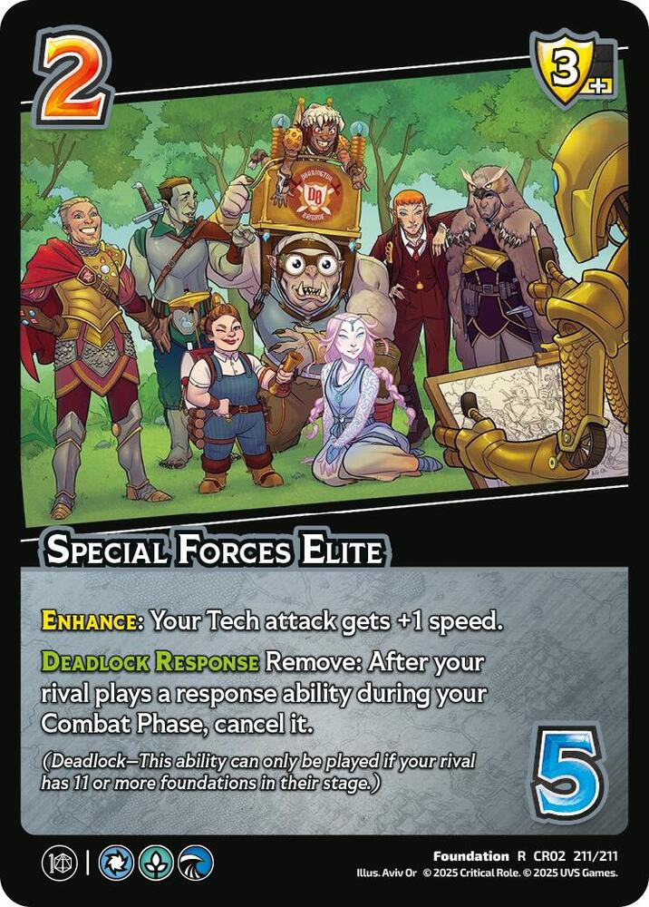 Special Forces Elite (Critical Role: Heroes of Exandria)