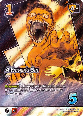 A Father's Sin - UniVersus Promos (UVSP)