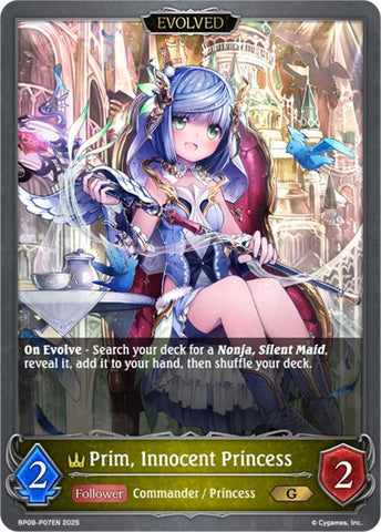 Prim, Innocent Princess (Evolved) - P07EN (Foil) (BP09-P07EN) [Duet of Dawn and Dusk]