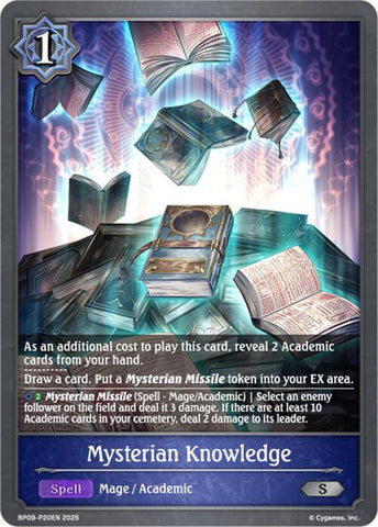 Mysterian Knowledge - P20EN (Foil) (BP09-P20EN) [Duet of Dawn and Dusk]