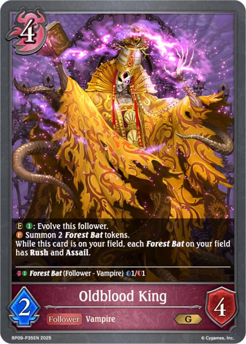 Oldblood King - P35EN (Foil) (BP09-P35EN) [Duet of Dawn and Dusk]