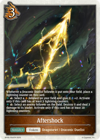 Aftershock - P50EN (Foil) (BP09-P50EN) [Duet of Dawn and Dusk]