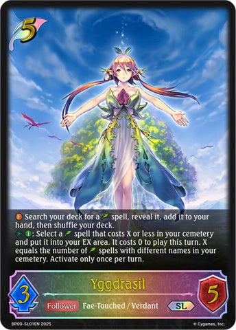 Yggdrasil (SL) (BP09-SL01EN) [Duet of Dawn and Dusk]