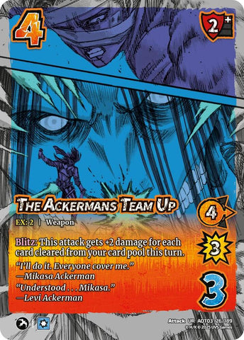 The Ackermans Team Up [Attack on Titan: Apocalypse]