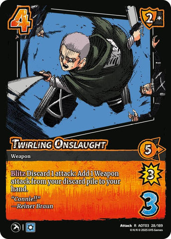 Twirling Onslaught [Attack on Titan: Apocalypse]