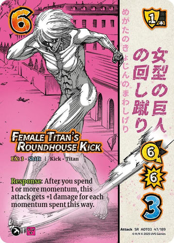 Female Titan's Roundhouse Kick // Annie's Contemplations [Attack on Titan: Apocalypse]