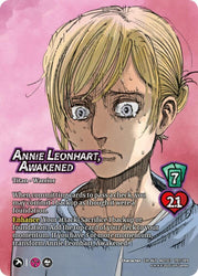 Annie Leonhart, Awakened // Female Titan, Finale (Alternate Art) [Attack on Titan: Apocalypse]