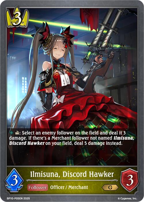Ilmisuna, Discord Hawker - P05 (Foil) (BP10-P05EN) [Gods of the Arcana]