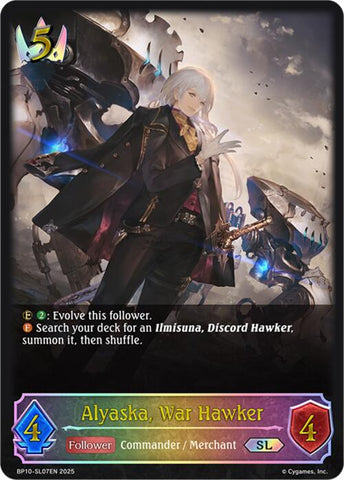 Alyaska, War Hawker (SL) (BP10-SL07EN) [Gods of the Arcana]