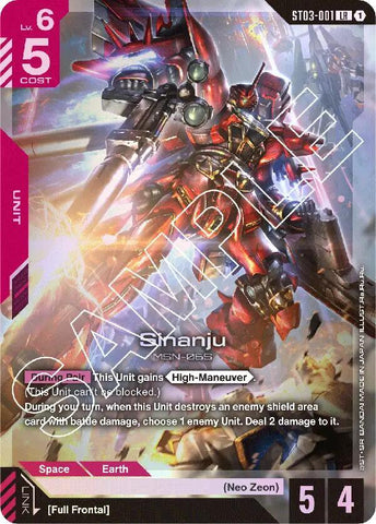 Sinanju - Starter Deck 03: Zeon's Rush (ST03)