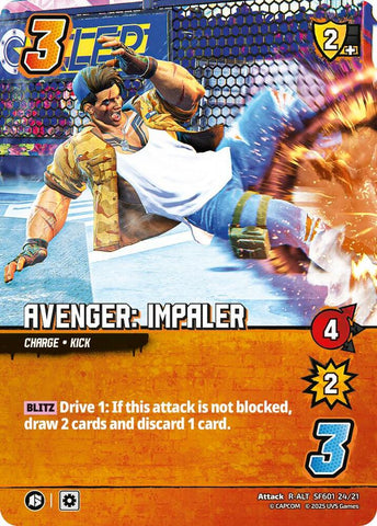 Avenger: Impaler (Alternate Art) [Challenger Series: Street Fighter 6]