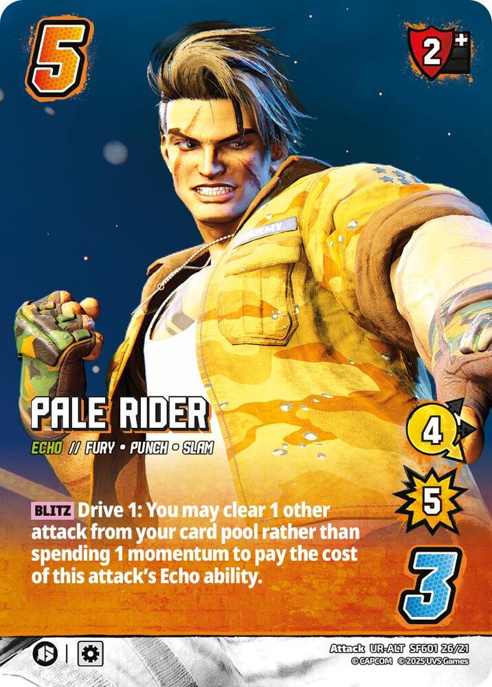 Pale Rider (Alternate Art) [Challenger Series: Street Fighter 6]