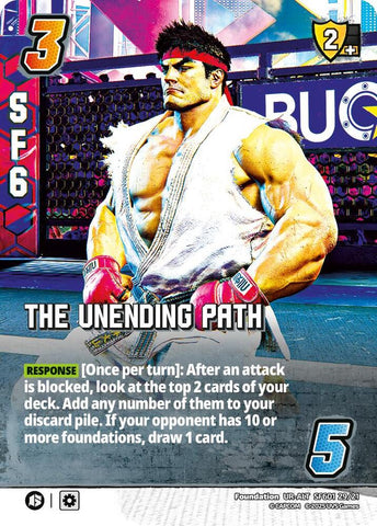 The Unending Path (Alternate Art) [Challenger Series: Street Fighter 6]